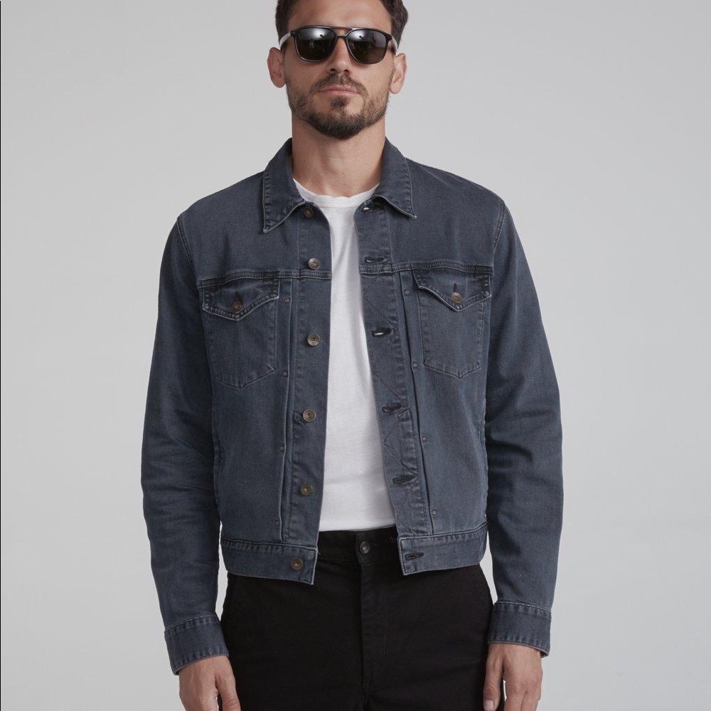 Rag & Bone Denim Jacket | Size Large | Made in the USA | Color Minna